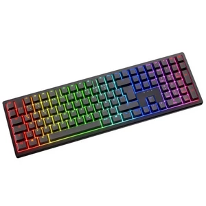 Ducky Zero 6108 Classic Black Wireless Gaming Keyboard - MX2A Speed-Silver